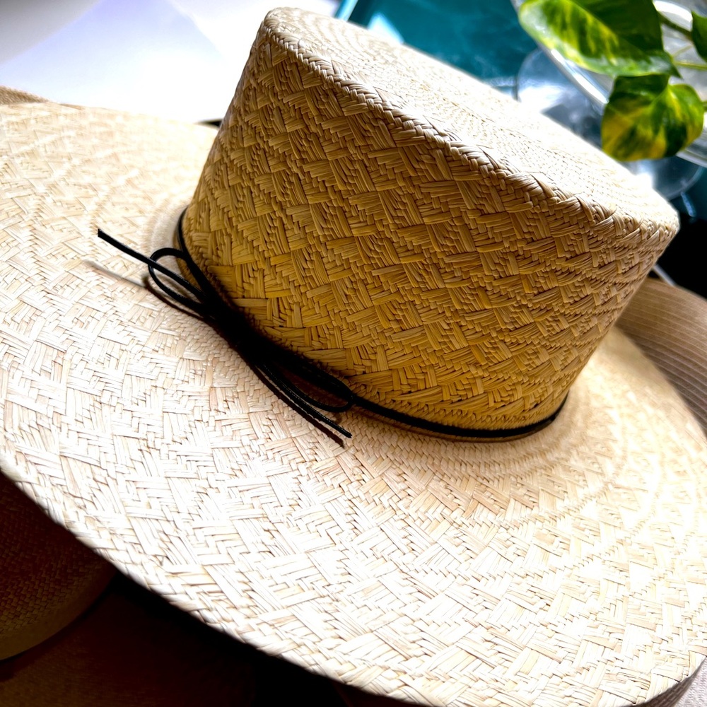 Maison Michel
Kiki straw canotier hat